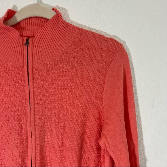 Eddie Bauer Coral Zip Up - Picture 8 of 8